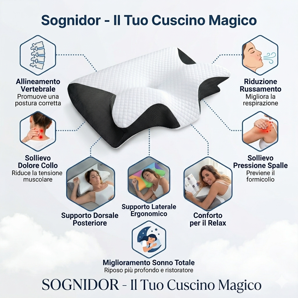 Sognidor™, il tuo cuscino magico